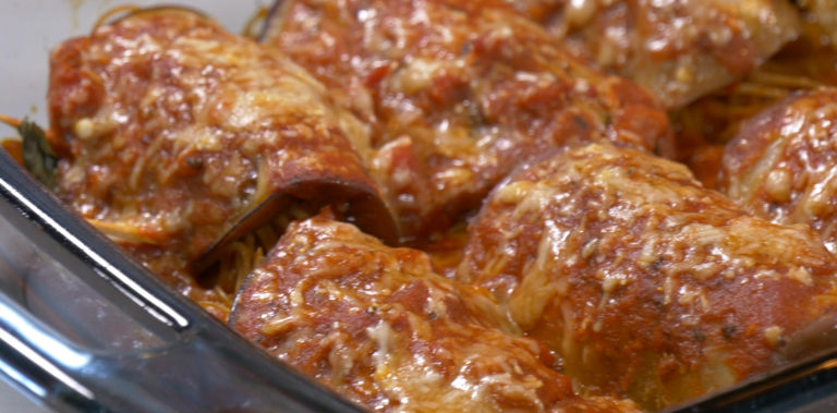 Involtini di Melanzane (Rolled Eggplant)