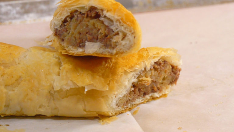 Hungarian Apple Strudel